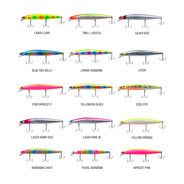 Sea Horse Silence Ninja 140 F 23gr Color : RainBow Chart GL