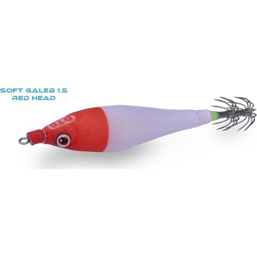 DTD Soft Galeb 1.5 Kalamar Zokası 55mm. 3,2 Gr. Color : Red Head