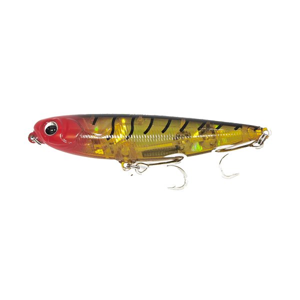 Deep Sea Lucky Bass Sinking 90 mm. 18 Gr. Color : Red Head Tiger