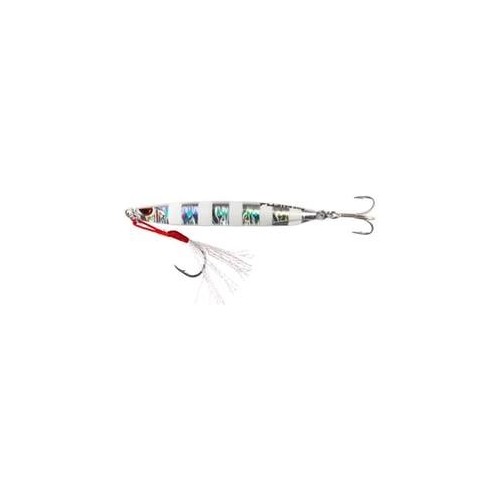 Fujin Metal Cast 30gr Light Jig Metal Yem Color : Zebra Glow