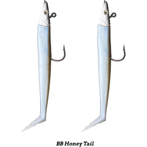 Fujin Zand Eel 11cm 7gr-14gr Double Body+Head Color : Bb Honey Tail
