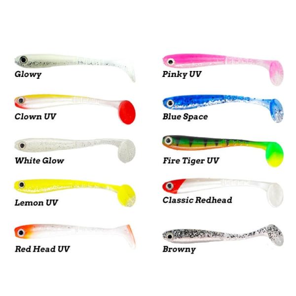 Fujin Bomb Shad 3 Ad.  85mm 2.45 Gr. Slikon Balık Color : Blue Sardine