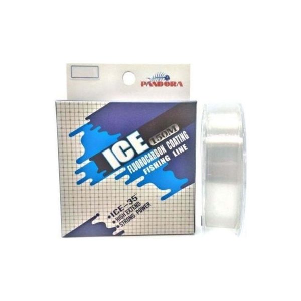 Pandora Ice 150m 0.23mm Fluorocarbon Coated Misina