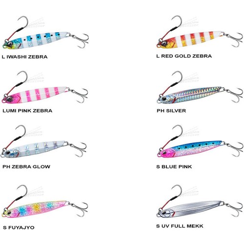 Daiwa Samurai Jig R 30 PH Color : Zebra Glow