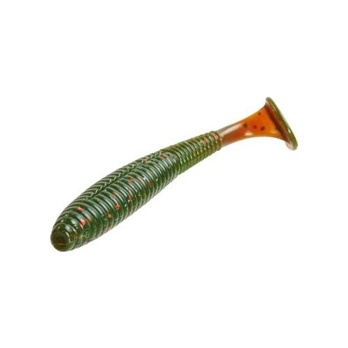 Lucky John S-Shad Tail 3.8'' (9.65 cm) 5P Silikon Yem Color : T18
