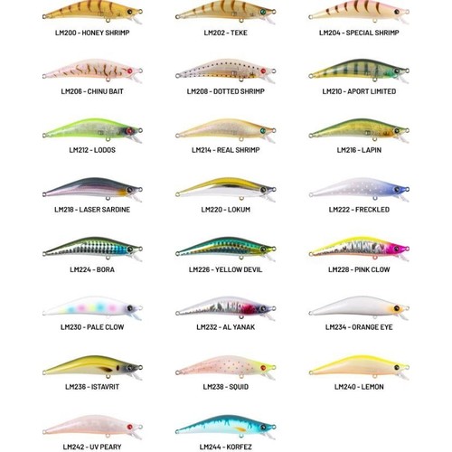 Han Fish Lokman 80s 80mm. 8.5 Gr. Color : LM220 - Lokum