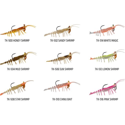 Han Fish Teke 75 mm. 7 Gr. Color : TK-500 Honey Shrimp