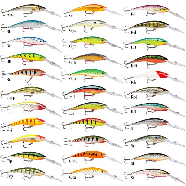 Rapala Deep Tail Dancer 4.5 Mt.  Dalarlı.  7 Cm.  9 Gr. Color : Julcy Lucy