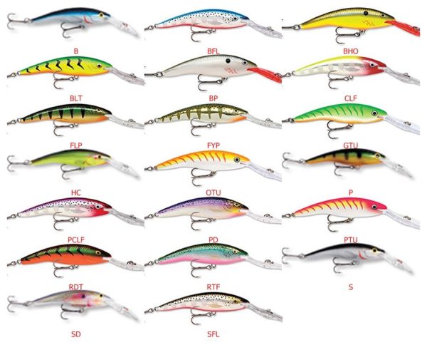 Rapala Deep tail Dancer 7 cm. 9 Gr.  Color : Slimy Lime
