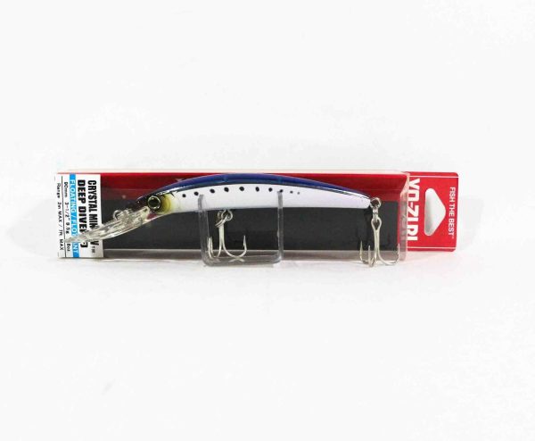 Yo-Zuri   Crystal Minnow Deep Diver ( F ) 90mm. 9,5 Gr. Color : HIW